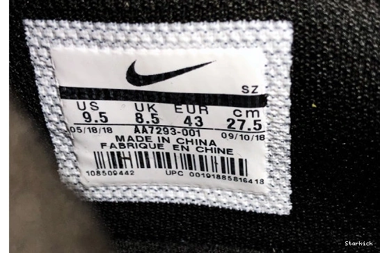 AA7293-001  Max Black Air O-W Nike 90 0708